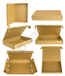 纸箱模拟装置送货棕色车厢空白瓦楞脆弱性贮存邮政纸板邮件图片
