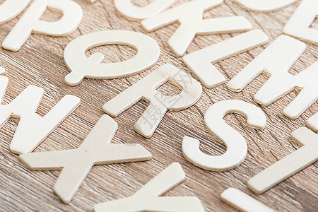 木制背景的ABC棕色字母知识学习学校教育字体木头幼儿园凸版图片