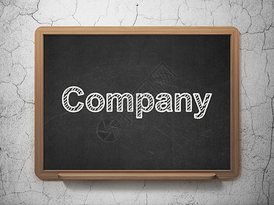 黑板背景上的商业概念公司投资3d粉笔伙伴交易学习品牌营销团队战略图片