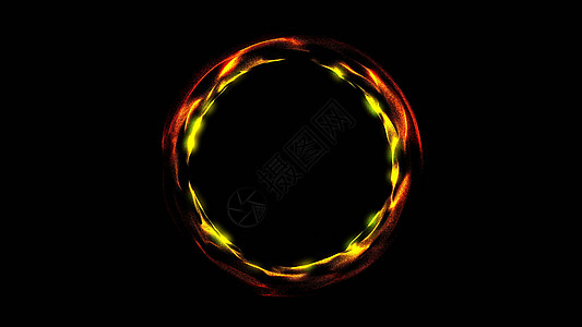 发光的螺旋环 抽象数字背景朗讯戒指环形镜片科学强光光盘球体辉光活力图片