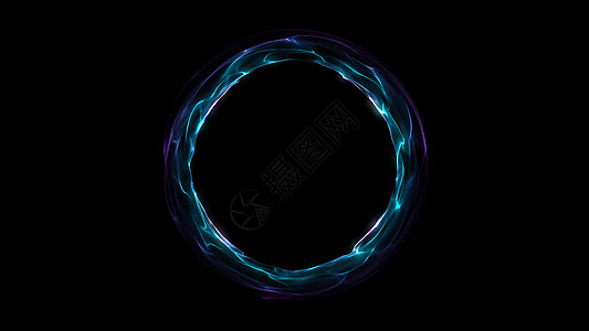 发光的螺旋环 抽象数字背景边界横幅辉光朗讯耀斑门户网站魔法镜片射线强光图片