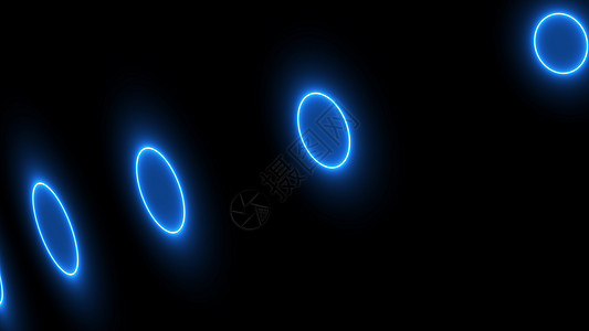 闪光环摘要 数字背景耀斑球体旋转辉光漩涡涡流魔法科幻按钮光束图片