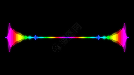 抽象音频可视化均衡器 数字插图背景嗓音波纹分贝波形运动打碟机光谱电子音乐设备软件图片