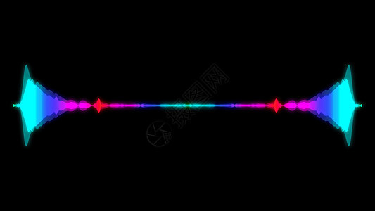 抽象音频可视化均衡器 数字插图背景分贝音乐舞蹈示波器运动嗓音海浪声波频率软件图片