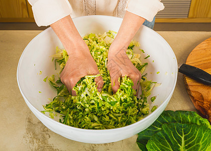 菜菜木和酸白菜厨房茴香香肠罐装发酵饮食玻璃蔬菜酸菜营养图片