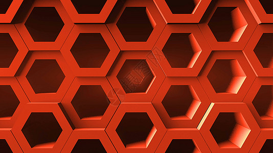 与蜂窝的抽象背景 数码背景网格环形蜜蜂细胞水晶蜂蜡养蜂业渲染蓝色蜂巢图片