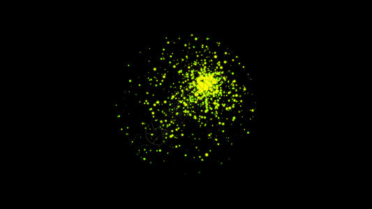 抽象背景与粒子球体力量物理耀斑科学插图活力闪光网络辉光技术图片
