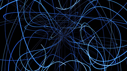 与线球体的抽象背景 数码插画网络地球电子原子曲线技术插图激光力量艺术图片