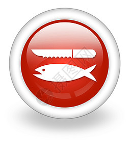 图标 按钮 象形鱼清洁海鲜闲暇指示牌剔骨蒙皮插图去骨钓鱼文字内脏图片