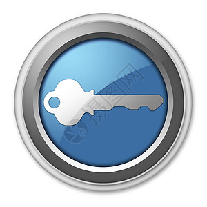 图标 按钮 方形键锁定密码封锁安全文字贴纸象形插图帐户信息技术图片