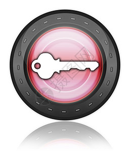 图标 按钮 方形键贴纸密码信息技术硬锁帐户象形插图指示牌封锁文字图片