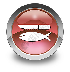 图标 按钮 象形鱼清洁贴纸海鲜指示牌纽扣去骨蒙皮钓鱼鱼类剔骨闲暇图片
