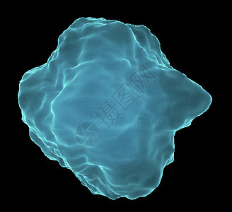 在黑色背景上的抽象地球仪科学地球几何3d圆形技术几何学网格物理创新背景图片
