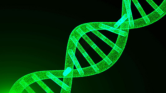 抽象的 dna 粒子 数字插图背景运动分子动态结构科学代码动画片染色体细胞生物图片