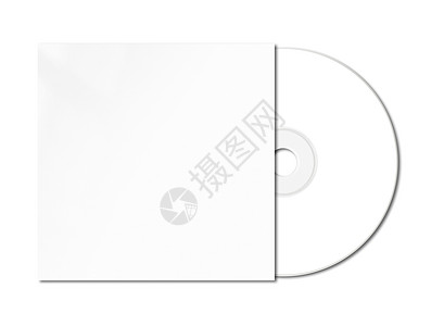 白色 CD  DVD 模拟模板孤立商业数据空格处展示推介会品牌电子产品电脑推广身份图片