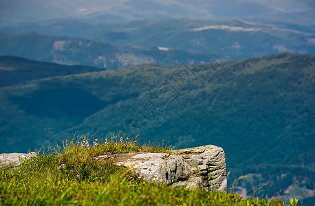 山谷上岩石悬崖 山丘滚动爬坡山坡环境大部分风景绿色梦幻远足海拔图片