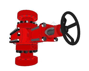 3d 插管预防器气体勘探燃料钻孔钻头活力地面管道井口测量图片