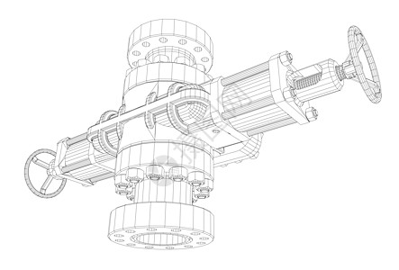 Blowout 防爆器 电线框架样式活力流动管道测量钻杆软管钻孔勘探海湾气体图片
