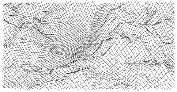线框多边形景观  3d 它制作图案网络土地创造力数据推介会电脑插图地形顶峰节点图片