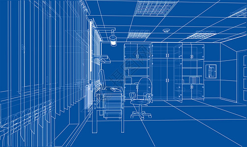 室内草图  3d 它制作图案项目电脑技术艺术窗户大厅建筑学公寓素描绘画背景图片