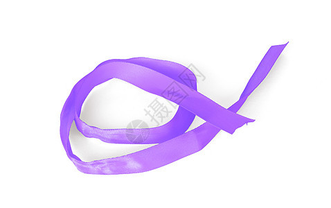 白上孤立的丝带印模印章紫色海豹织物概念荣誉想法空白健身图片