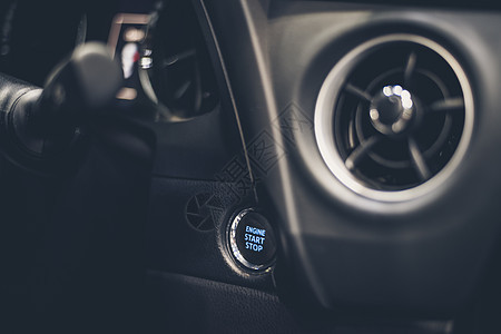 汽车发动机推力启动停止按键点火远程起动车 S控制手指车辆技术引擎驾驶功能力量按钮钥匙图片
