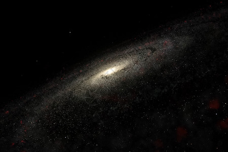 银河系是空间中一种挤奶的方式 宇宙代表着计算机图形恒星地球星系望远镜星光太空气氛天文学蓝色星云图片