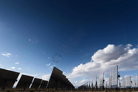 太阳能板 一种替代能源 可再生能源力量集电极地球收费蓝色活力阳光发电机创新生态图片