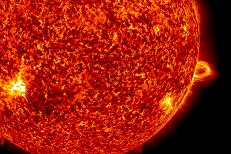 太阳通过过滤器和计算机图像观察太阳的景象 恒星是太阳3D转化烧伤星星全球天文学渲染世界科幻力量星系环境图片