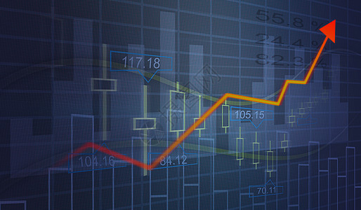 财务和业务图市场插图国际电脑图表金融银行业交换经济生长图片