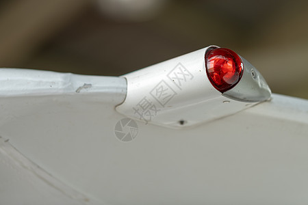 红色位置灯光的飞机翼翼职员乘客运输频闪灯航班翼型来源引擎照明运动图片