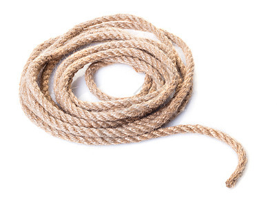 旧绳索缝合圆圈纤维安全力量黄麻环形电缆航海海军海洋图片