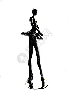 白色背景的黑人女子的金属雕像女神平衡法官雕塑女士惩罚法庭律师法律女性图片