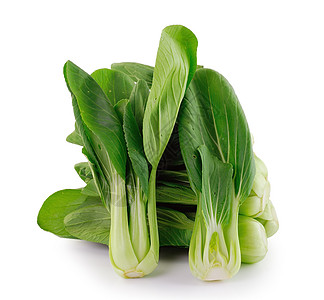 Bokchoy中国卷心菜 白背景孤立蔬菜饮食美食烹饪植物搅拌叶子农业芸苔营养图片