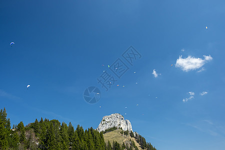 上的景观图像登山岩石远足蓝色风景天空旅游顶峰季节假期图片