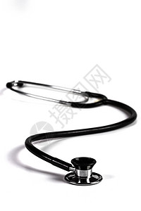 孤立的黑色静脉立镜保健乐器考试橡皮福利金属工具医生卫生压力图片