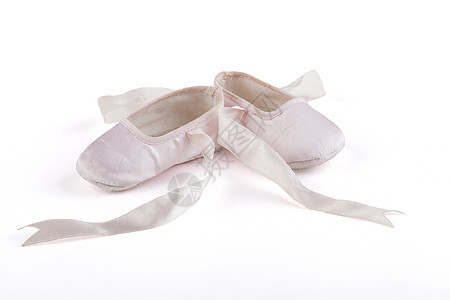 粉色鞋子足尖舞蹈家女孩女性优美丝绸拖鞋鞋类文化孩子图片