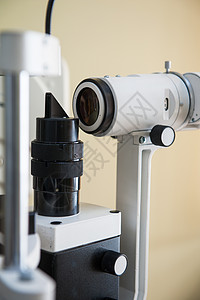 现代医疗设备康复监视器工作眼科乐器光学视网膜镜片显微镜眼睛图片