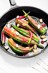 秋花的蔬菜菜盘食品厨房盒子香料美食平底锅收成食物花生热带图片