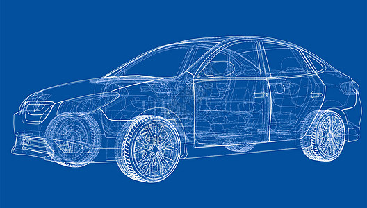 汽车室内图概念车  3d 它制作图案框架草稿轿车运输货物跑车汽车技术车辆家用车背景