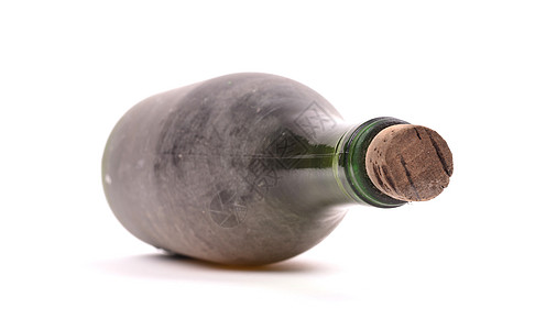 旧酒瓶 满是灰尘 有选择性的焦点玻璃软木庆典液体香味派对尘土瓶子水晶绿色图片