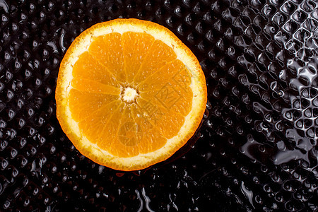 一种多汁的成熟果子景象植物橙子饮食异国黄色食物水果情调收获热带图片