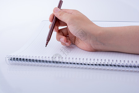 手写笔记本教育笔记纸床单日记橙子创造力写作学校教科书笔记图片