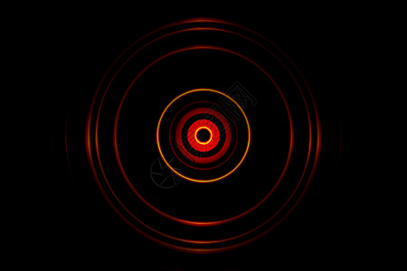 圆橙光 带圆形信号 抽象背景图片