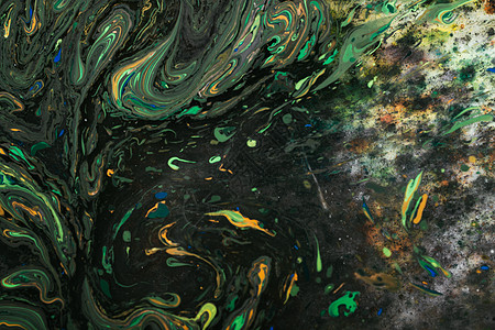 抽象 grunge 艺术背景纹理与五颜六色的油漆 spla粮食大理石彩虹中风绘画染料纤维纺织品墨水花纹图片