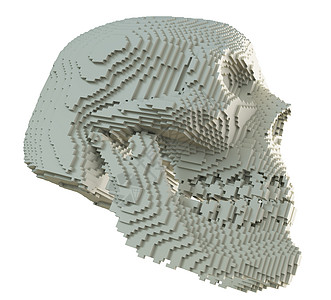 3d 打印头骨分离工程卫生创新印刷脑壳椎骨外科脊柱进步技术图片