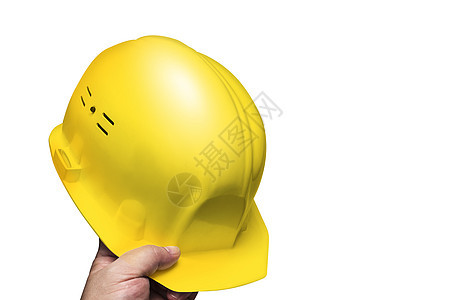 建造头盔 手持男子头部防护白色男人危险塑料建设者工作服劳动手套工程建筑师图片