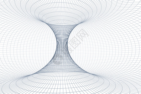 具有深色背景的 3d 渲染曲线电脑白色科学插图互联网技术艺术网格网络数据图片