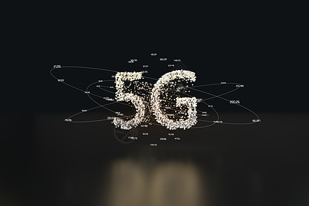 5G字体设计3d渲染互联网电子产品电脑信号科学立方体商业创造力网络盒子图片