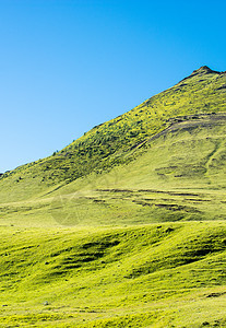 土耳其东北部 Artvin 山上的山丘土地环境绿色草地农村丘陵场景地球植物季节图片